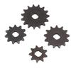 4 шт. Звездочка цепи двигателя скутера T8F 15T 13T 11T 9T H Отверстие Металлическая Звездочка цепи двигателя Замена для 47cc 49cc Dirt