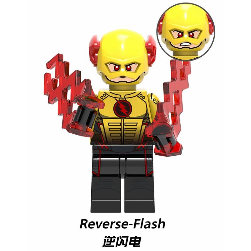 Минифигурки DC Super Heroes Бэтмен Супермен Аквамен Чудо-Женщина Лига Справедливости Строительные Блоки Игрушки