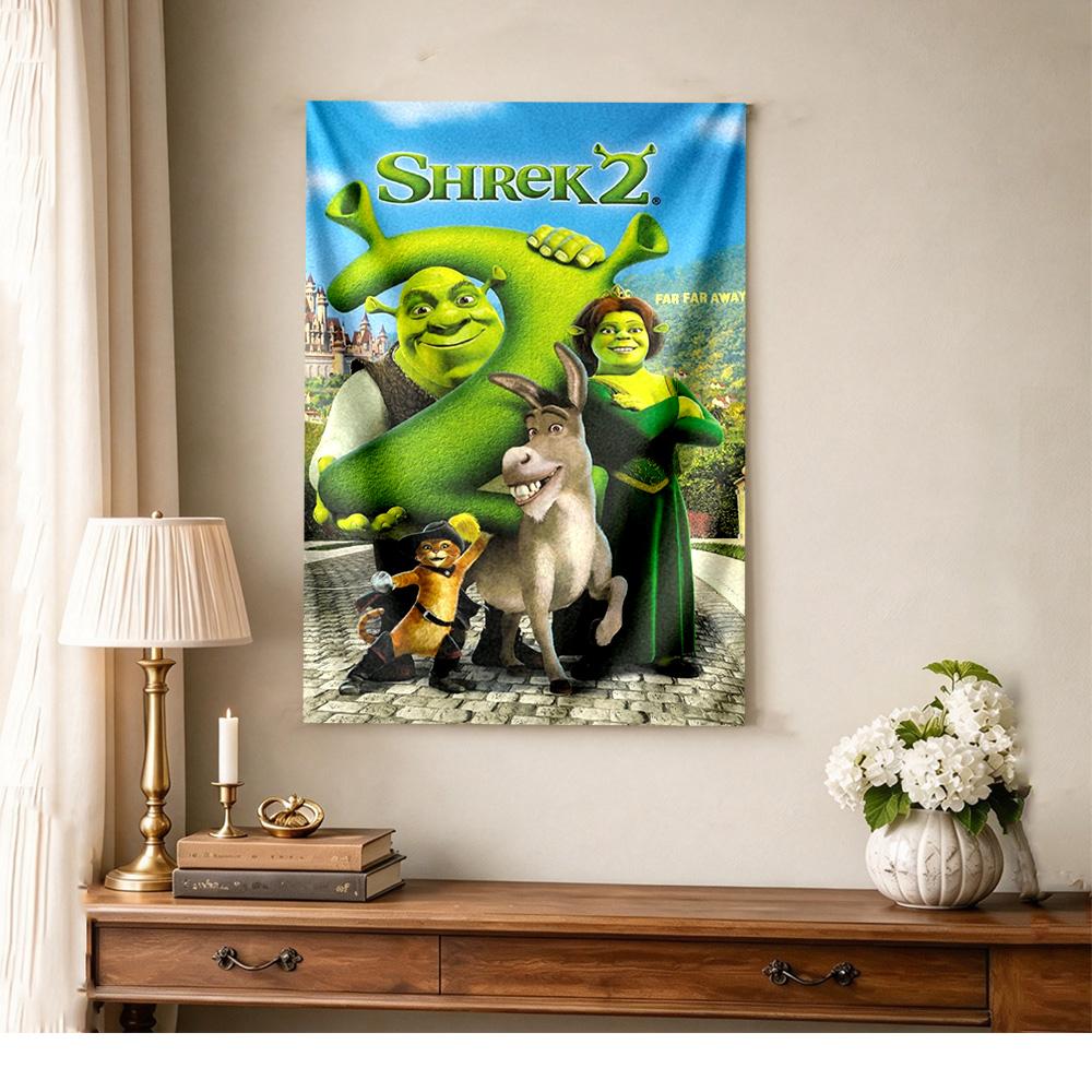 Shrek Handwoven Tapestry Handmade Look Ideal For Studio Wall Reading Corner Dorm Wall Versatile Decor Boho Decor Gift For Friends Family