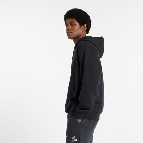 Мужская толстовка New Balance Shohei Ohtani из французского махрового трикотажа с логотипом "Always on Logo" (MT51738) черный