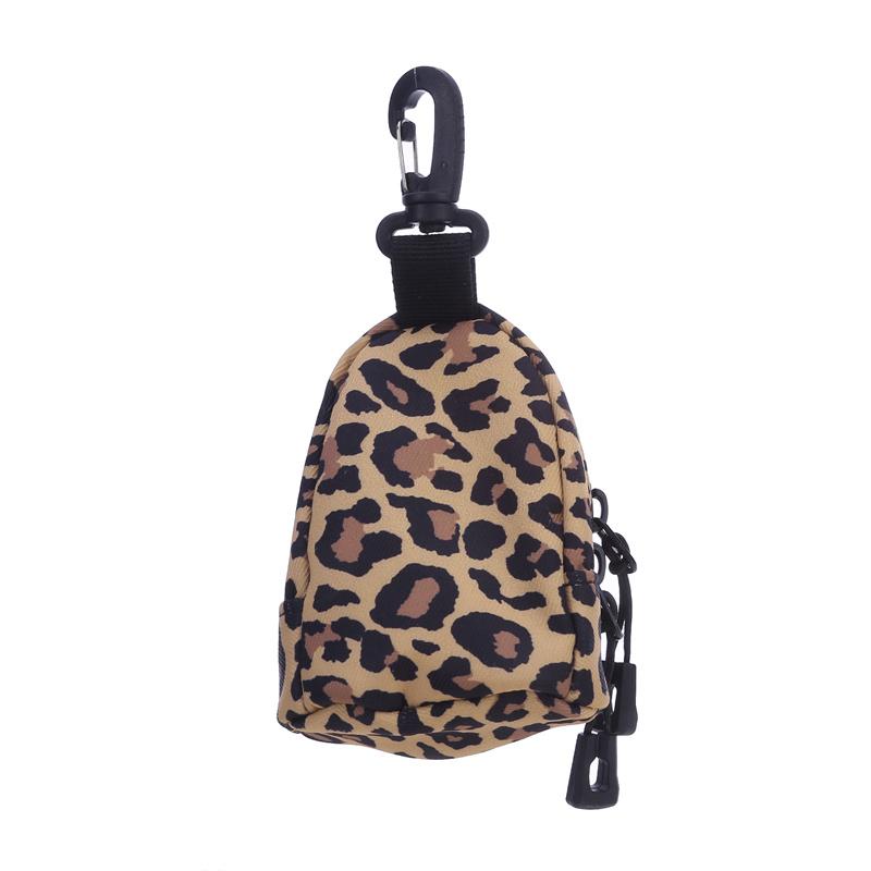 Женский милый мини-спортивный кошелек с принтом зебры, креативная сумка для ключей, универсальная маленькая подвесная сумка