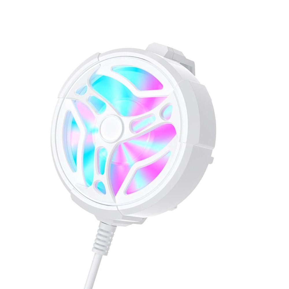 ABS+PC мобильный телефон радиатор турбо ураган игровой кулер мини телефон охлаждающий вентилятор мобильный телефон