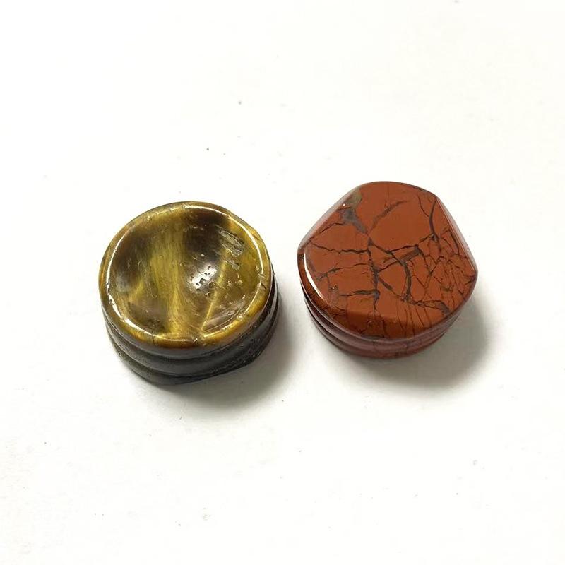 Gem Ball Ornaments Standard Natural Crystal Support Mine Various Materials Base Base Bracket Round Golf Tee