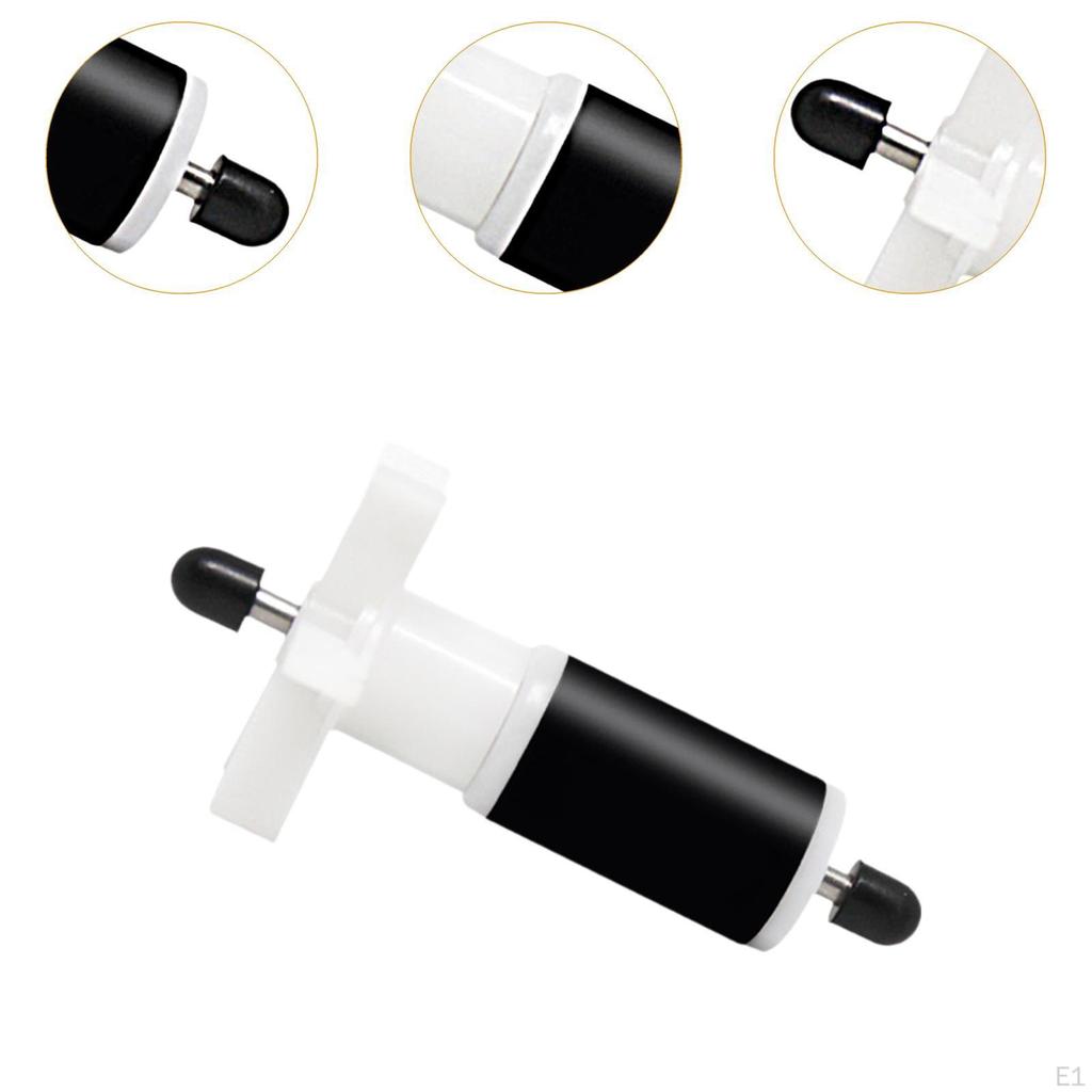 Aquarium Filter Impeller Assembly, Shaft Component for Easy Repair In Fish Tanks