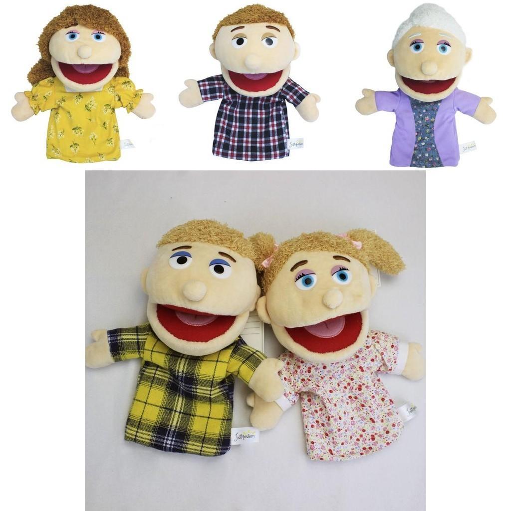 Short Plush Open Mouth Hand Puppet Plush Toy For Children's Parties And Events