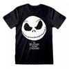 Nightmare Before Christmas Unisex Adult Jack Skellington T-Shirt