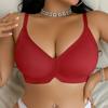 Plus Size Anti-sagging Soft Support Push-up Wire-free Sports Bra