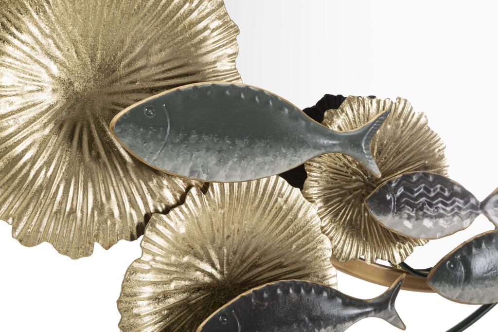 Wall Mirror Fish Cm 88,9X7,6X65,4