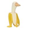 Banana Duck Statue Ornament Home Cute Funny Resin Figurine Decoration for Garden Patio Yard Office