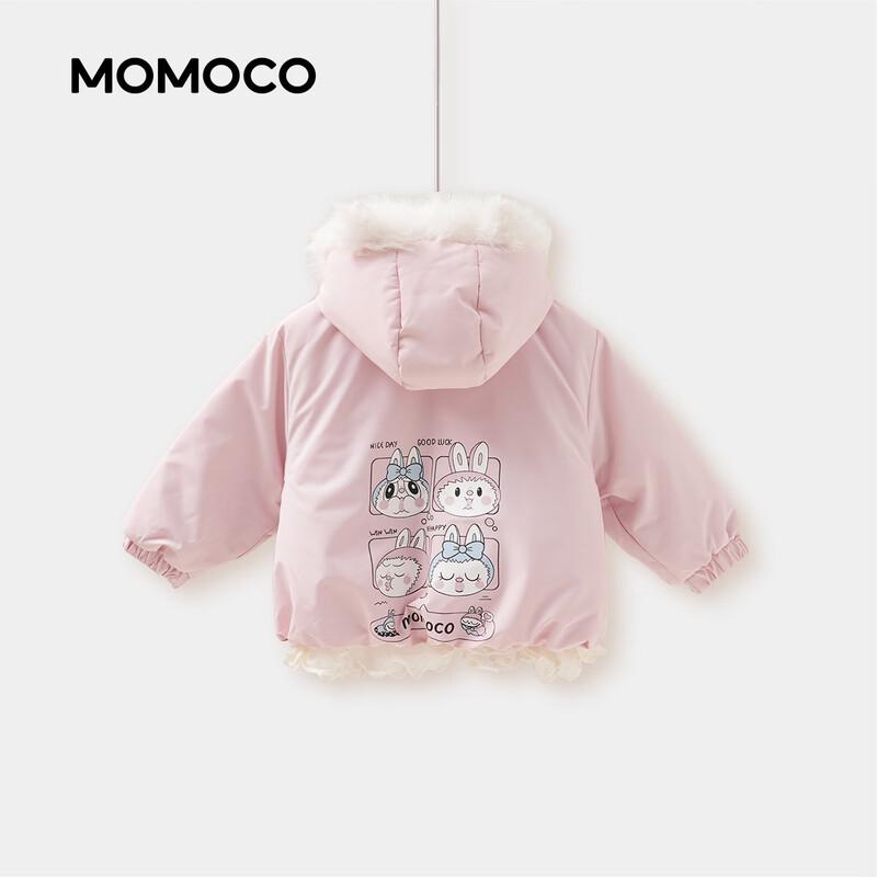 MOMOCO Girls' Winter Fleece-Lined Jacket