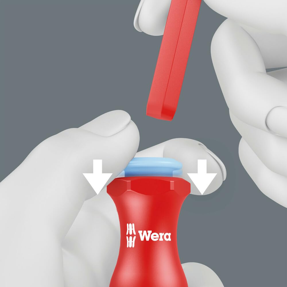 Wera 05006631001 Kraftform Kompakt VDE Нержавеющая сталь 17 1 Набор Импортированный из Сверхтонкой Цветокодированной Системы, 17 предметов [Официально Япония]