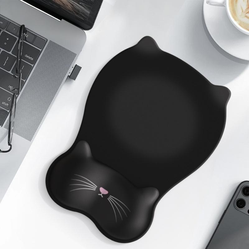 Ergonomic Wrist Support Mouse Pad to Improve Hand Postures and Alleviate Muscle Strain for Designers and Programmers Featuring NonSlip Stability