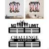 Wall-Mounted Medal Display Shelf for Athletic Achievements
