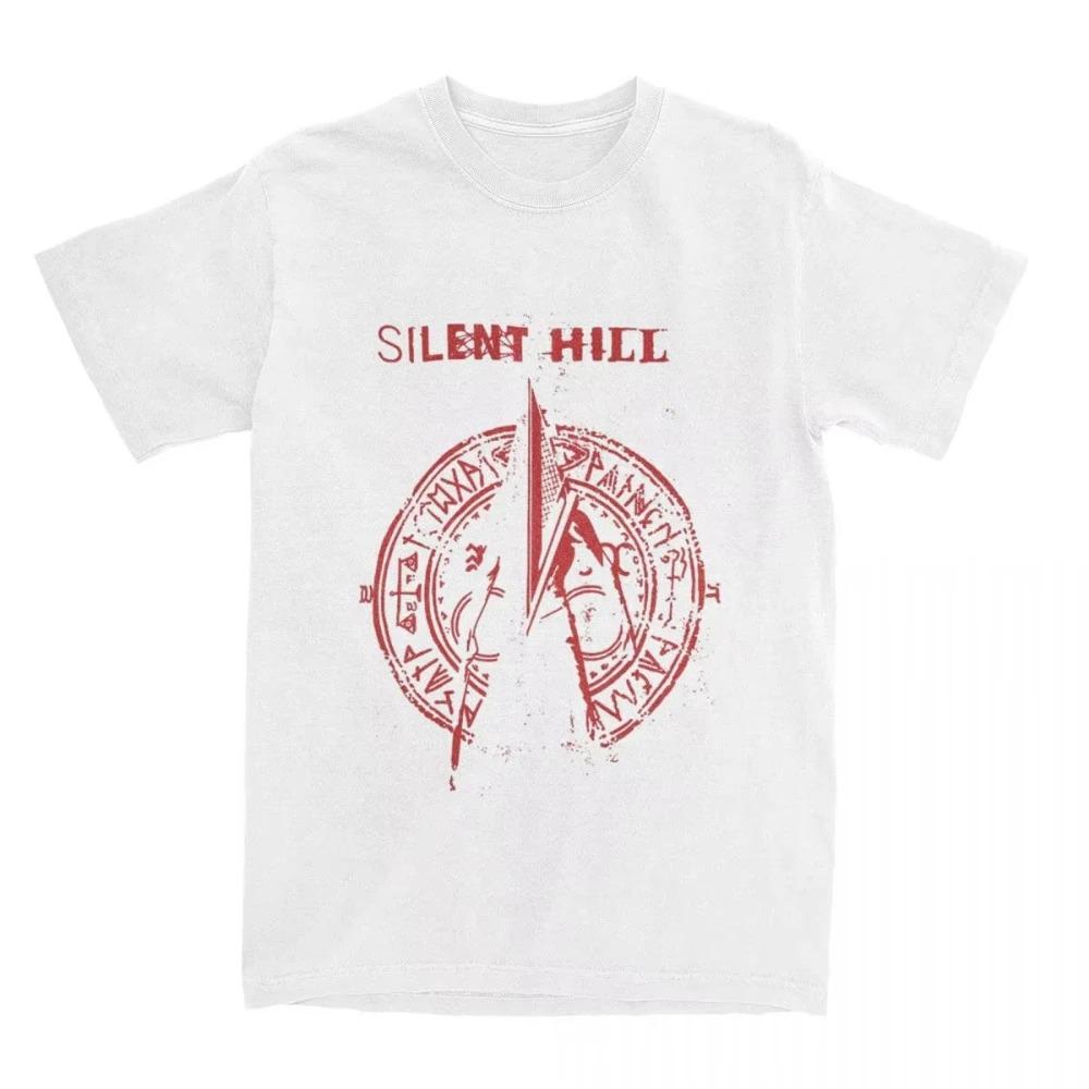 Футболка с принтом из фильма и игры Silent Hill для мужчин и женщин, классная хлопковая оригинальная футболка, модная, оверсайз, новая, горячая распродажа, мужская футболка