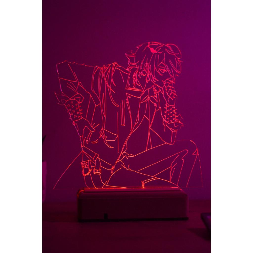 Genshin Impact Kaeya 16 цветной ночник