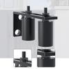 Guide Roller for Sliding Gates - Post Bracket, Accessories, Versatile Double Nylon Rollers