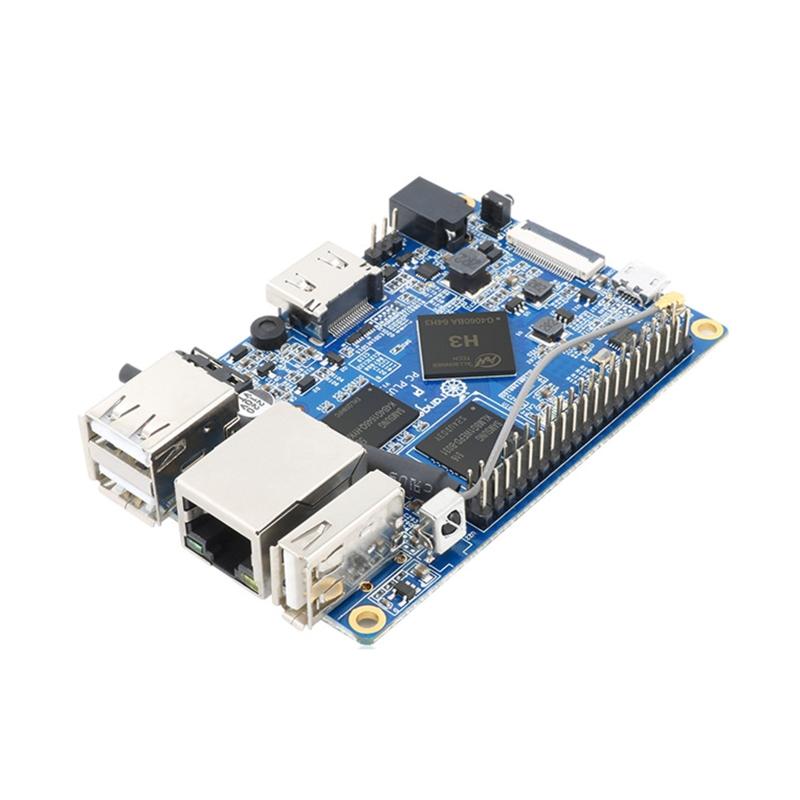 Orange Pi PC Plus 8G EMMC с WIFI, AllWinner SoC, бортовой компьютер с открытым исходным кодом, работает под управлением ОС 4.4/ Ubuntu/ ebian