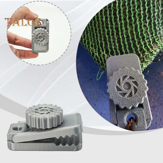 1/2/3/4 шт. Зажим для походной веревки, зажим для брезента, прочный замок, держатель для крепления палатки, навес, тент, зажим для крышки