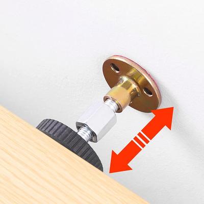 Регулируемые ножки мебели, каркас кровати с резьбой, противоударные упоры для изголовья, фиксатор для шкафов, диванов, предотвращающий ослабление прикроватной тумбочки