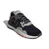 Adidas Originals Nite Jogger Ткань Замша Спорт Удобные Нескользящие Низкие Повседневные Кроссовки Унисекс Повседневная Обувь Черный Красный G26311