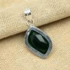 Solid 925 Sterling Silver Chrome Diopside Gemstone Jewelry Handmade Women Pendant
