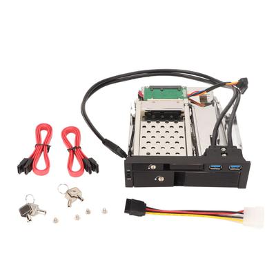 Внутренний лоток для жесткого диска SATA 3,5 дюйма, 2,5-3,5 дюйма, два USB3.0, горячая замена до 6 Гбит/с, конструкция без лотка SATA