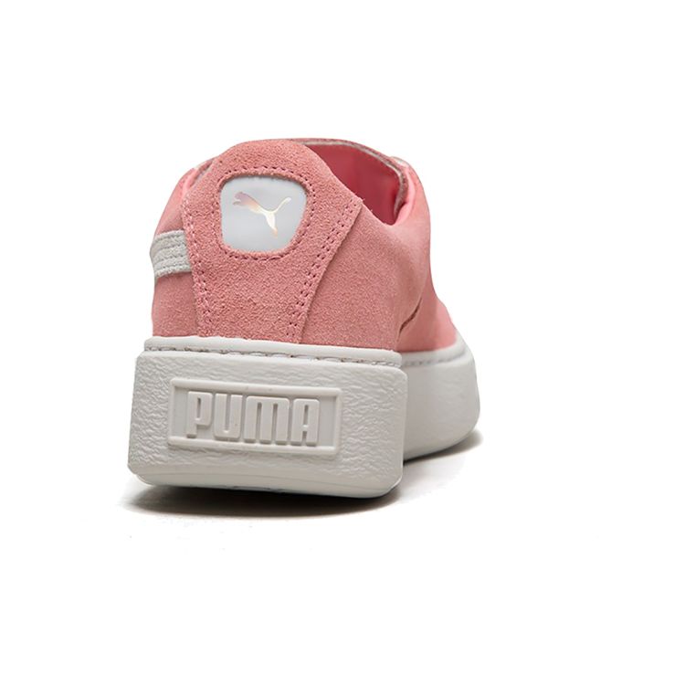 Puma Кроссовки на платформе, низкие, женские, розовые, белые, 365224-01
