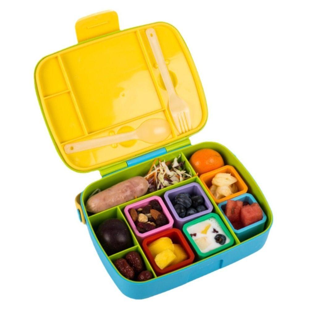 2 шт. многоразовый разделитель для ланч-бокса силиконовая форма для кубиков льда портативный контейнер для заправки салата Picinc