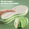 Fuzzy Mugwort Deodorizing Insoles Winter Warm Fluffy Shoe Inserts Breathable Cozy Inner Soles Replacement for Shoes Boots
