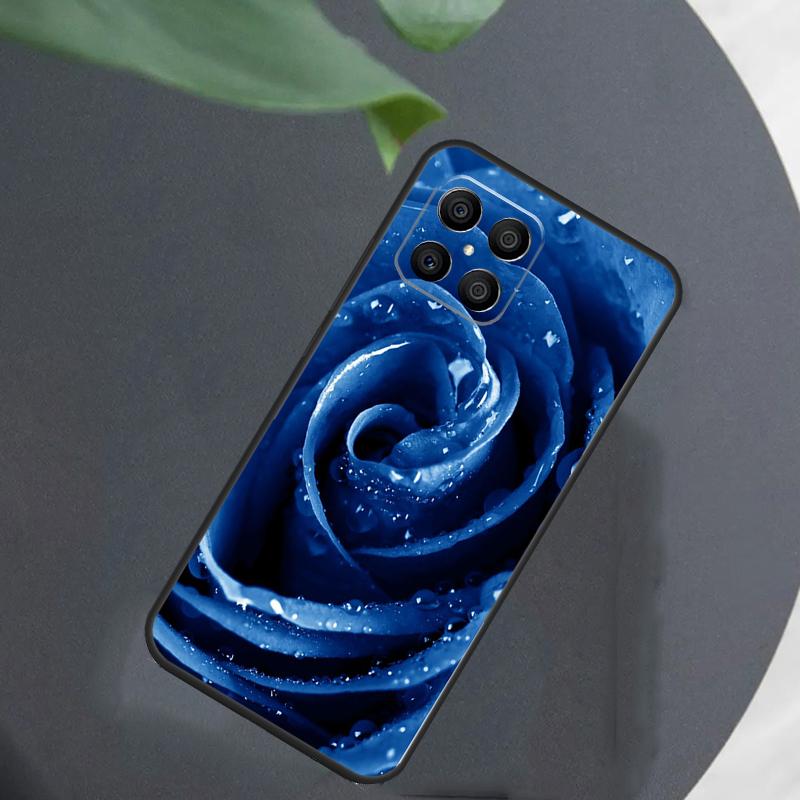 Синяя Роза Искусство Для Honor Magic 5 6 7 8 Pro Чехол Для Honor 400 200 50 70 Lite X8c X8b X9a X9b X9c X9d Win RT