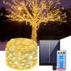 LED Garland Holiday String Lighting Bedroom Living Room Fairy Lights Solar String Light Outdoor Garden Landscape Lighting Waterproof
