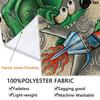 Alien Invasion 2D Flat Tapestry Tapestry Fashion Print Wallmounted Work Of Art Wall Covering Decoration Christmas Gift