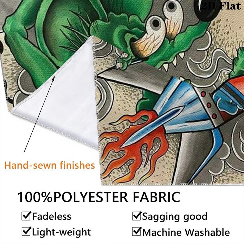 Alien Invasion 2D Flat Tapestry Tapestry Fashion Print Wallmounted Work Of Art Wall Covering Decoration Christmas Gift