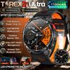 2026 Новые Умные Часы T-REX3 с Аккумулятором 1100 мАч, Водонепроницаемые 10ATM, GPS, Bluetooth-вызовы, 1,7" AMOLED HD, Спортивные, Фонарик, Умные Часы для Мужчин