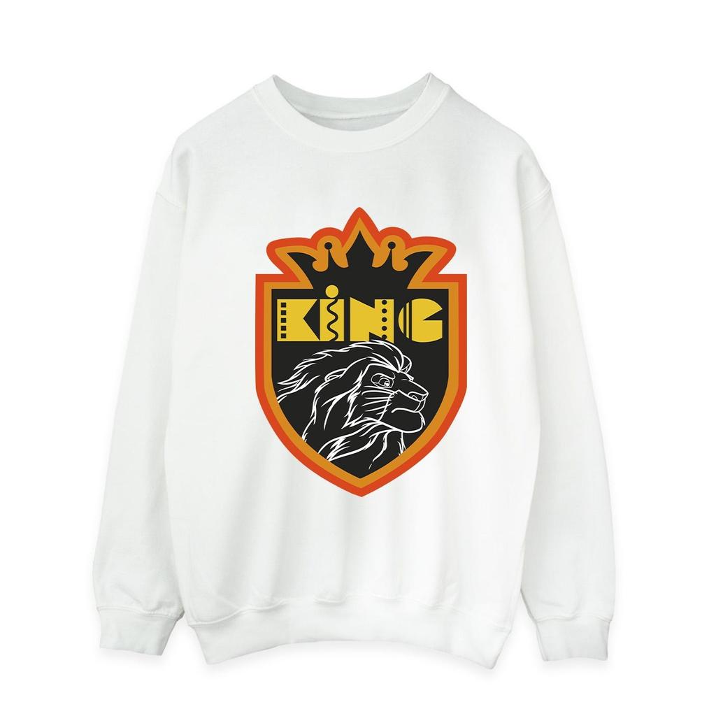 Disney Mens The Lion King Crest Sweatshirt