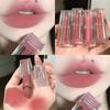 6 Colors Matte Lipstick Waterproof Velvet Lipstick Sexy Red Brown Nude Pigments Long Lasting Lip Gloss Lip Makeup