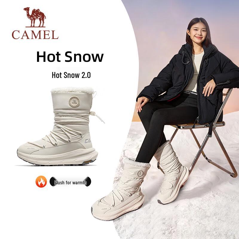 Camel Женские высокие снегоступы на меху