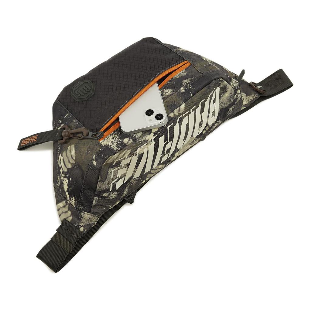 Li Ning Polyester One Shoulder Crossbody Sling Bag Regular Unisex Camouflage All Over Print ABDU281-3