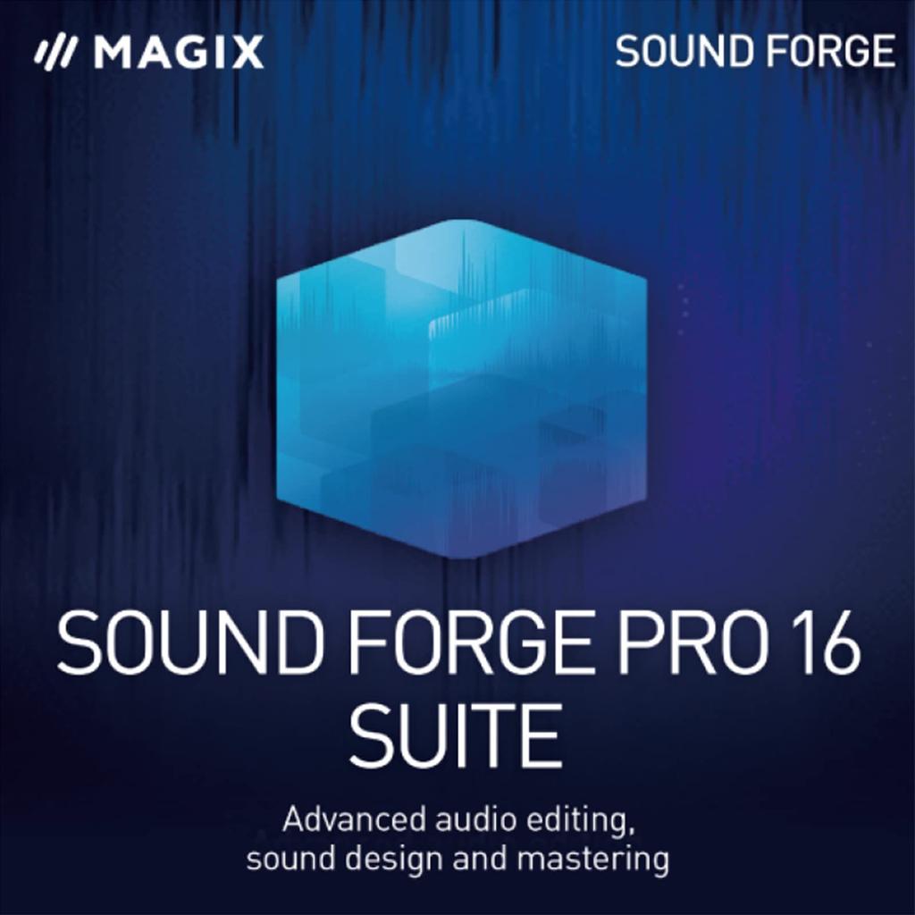 VEGAS SOUND FORGE Pro 16 Suite Sound Editing Software Windows Compatible (old Version)
