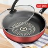 Сковорода с антипригарным покрытием для домашней готовки, сковорода с плоским дном для яиц, стейка, блинов на газовых и индукционных плитах