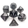Cusdie Металлический набор кубиков D&D Орел Dungeons and Dragon 7 шт. D4-D20 Многогранные кубики для ролевой игры Pathfinder, Настольные игры
