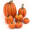 7 шт. Искусственные тыквы Осеннее украшение Искусственная пенопластовая тыква Настольная центральная композиция для Дня благодарения Урожай Осень Домашний декор