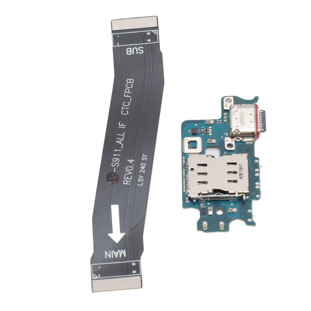 Разъем для док-станции с портом зарядки телефона USB C Разъем для док-станции с портом зарядки для Galaxy S23 SM‑S911F