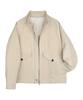 Youneedgarments Corduroy Duster Blouson (Beige)
