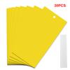 Flying Insect Catching Control Sticker Double-sided Garden Insect-proof Insects Glue Sticky Board Trap 30/50 Pcs Yellow for Greenhouse Home Garden