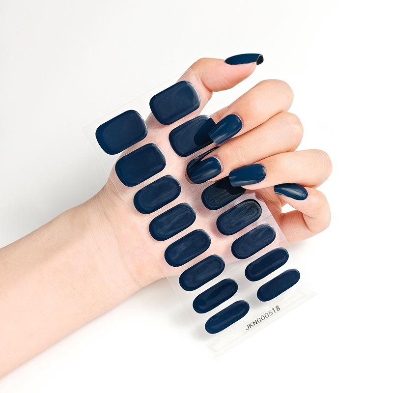 New Solid-color Nail Gel Stickers, Nail Stickers, Nail Stickers, Light Therapy Lamps, Gel Nail Stickers