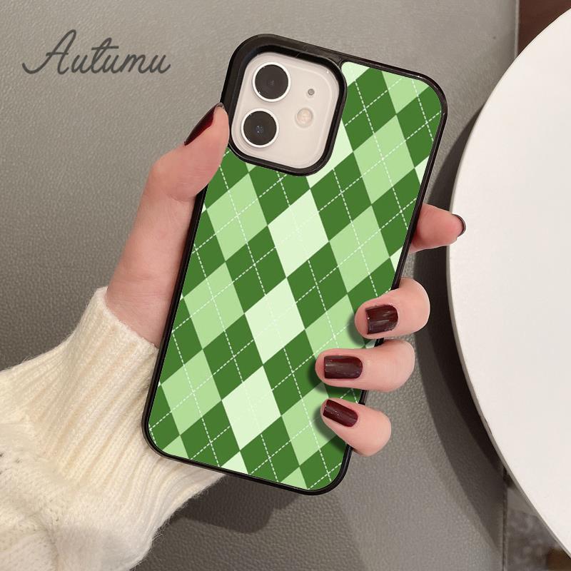 Чехол для телефона Argyle для iPhone 11, 12, 13, 14 Pro Max mini X XR XS SE 2020 5, 6S, 7, 8 Plus, Samsung Galaxy S21 S22, чехол