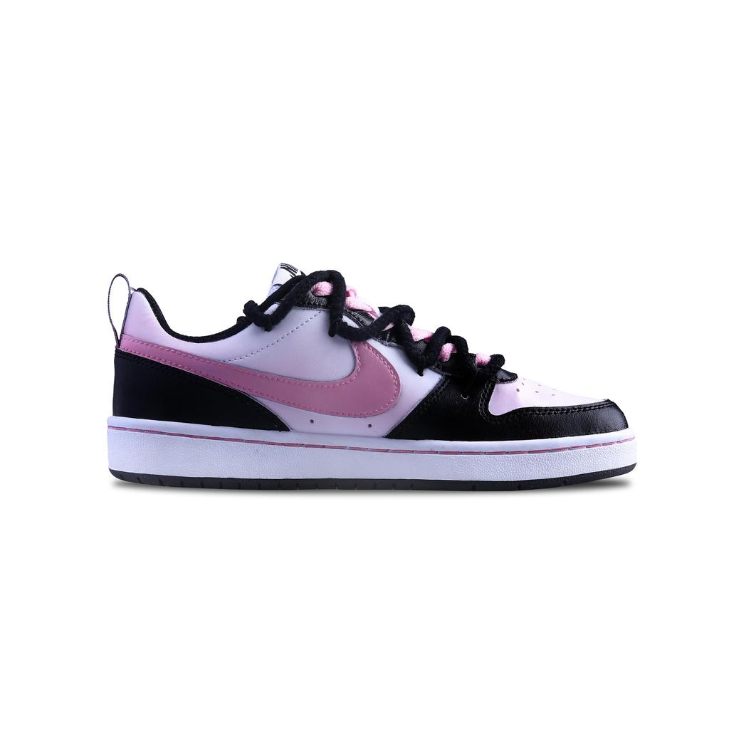 Nike Court Borough 2 Розовый Мечта Звезда Полосатый Нескользящий Легкий Нескользящий Низкие Кеды для Скейтборда BQ5448-115(Команда266-)