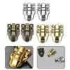 2pcs Jewelry Wood Box Hasps Drawer Latches Decorative Suitcases Toggle Hasp Latch Buckle Clasp Furniture Hardware