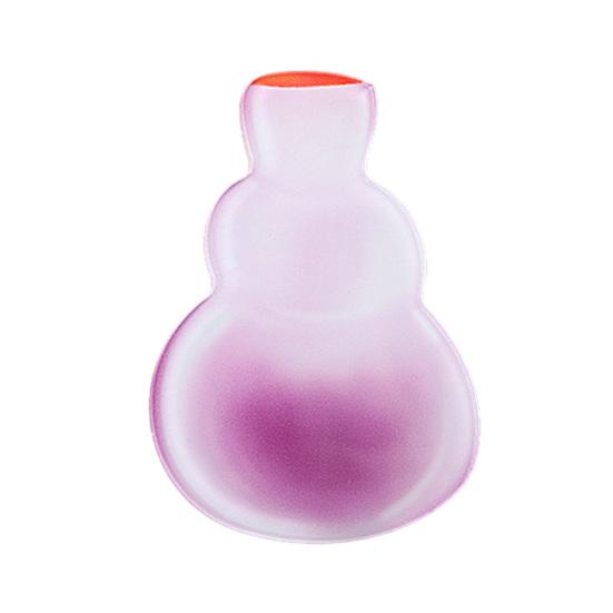Mini Acrylic Vase Refrigerator Magnet 3D Plants Flower Holder Miniature Vase Fridge Magnet Home Office Kitchen